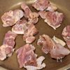 鶏もも肉とズッキーニのみょうがポン酢炒めの工程3