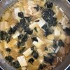 鶏ひき肉と豆腐のとろうま海苔スープの工程5