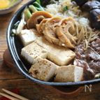 コクうま！5分で煮えるヘルシーすき焼き