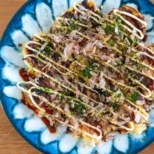 【材料たった４つだけ！包丁いらず！】もやしお好み焼き風