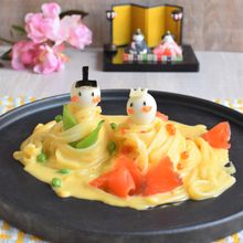 カルボうどんのおひなさま