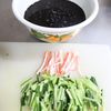 抱えて食べたい♪【ひじきとお豆の中華風サラダ】さっぱり美味の工程1