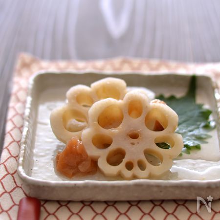 梅花れんこん By 西山京子 ちょりママ レシピサイト Nadia ナディア プロの料理家のおいしいレシピ