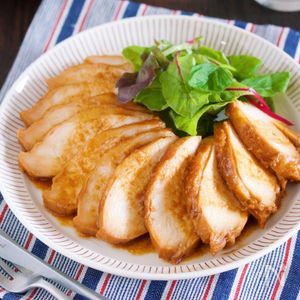 ほったらかしで完成♪『北京ダック風♡むね肉チャーシュー』 | レシピ 