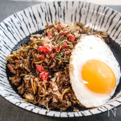 【本場のそばめし】ウスターソースだけで絶品！秘伝のレシピ