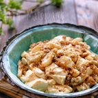 【らくレピ】包丁不要！レンジで！長芋入り麻婆豆腐風