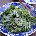 生春菊のナムル風サラダ