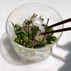 レモンで食べる!いかそうめんの塩昆布大葉和えの工程1