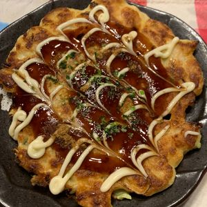 ぐ〜たら子の作ってみた!投稿(栄養爆弾！米粉のお好み焼き)