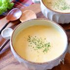 レンジで簡単♡『かぼちゃの味噌ポタージュ』