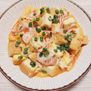 よっこの作ってみた!投稿(【ふわ玉絹揚げ】全てがふわふわ♪レンチンだけ超簡単！)