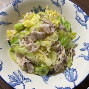 ぽんえりの作ってみた!投稿(【豚しゃぶキャベツのおろししょうゆ和え】さっぱりヘルシー♪)