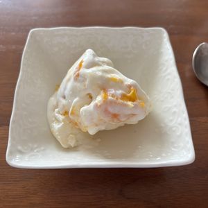 こむぎの作ってみた!投稿(計量簡単！準備５分の【フローズンヨーグルト】マンゴー)