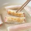 【ハムチー巻き】重ねて巻くだけ！パリッととまらん♪の工程4