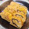 もんぶらん°・*:.。.☆の作ってみた!投稿(ふわふわ甘〜いカニカマ卵焼き【#作り置き #冷凍保存】)