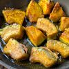 食材ひとつ💕︎︎【かぼちゃのこんがり唐揚げ】の工程5
