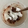 チョコレート入り♡ラム酒香る♪『ラムレーズンケーキ』の工程5