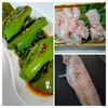 ゆみの作ってみた!投稿(ご飯にもビールにも合う!止まらない!ピーマンのピリ辛甘酢炒め)