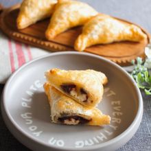 簡単おやつ さつまいもチーズあんパイ