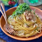ランチ格上げ！大葉とツナの和風パスタ