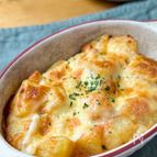 じゃがいもの明太マヨチーズ焼き