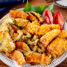【夏野菜のからあげ】揚げずにヘルシー！カリッと香ばしい♪
