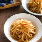 レンジで簡単！ラーメン屋さんみたいな『ピリ辛もやし』