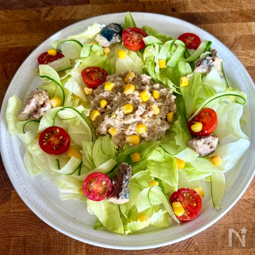 火を使わない!鯖缶の食べるドレッシング