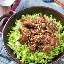 豚こまキャベツの甘辛しょうが焼き【#簡単#時短#節約】
