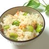 とのちゃまの作ってみた!投稿(そら豆と桜えびの炊き込みご飯)