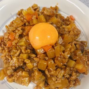 サラの作ってみた!投稿(【根菜のカフェ風キーマカレー】冬に作りたい♪旬の根菜で♡)
