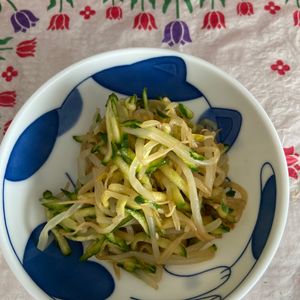万福の作ってみた!投稿(【野菜たっぷり中華風サラダ】お鍋不要！電子レンジで簡単時短♪)