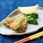 青のり風味が新鮮☆あじの青のりから揚げ