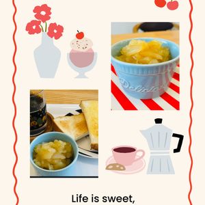 ちひろの作ってみた!投稿(時短☆簡単りんごジャム)