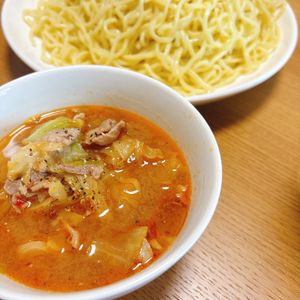 し☆の作ってみた!投稿(レンジで完成♡『豚肉の味噌つけ麺』火を使わない！夏レシピ♪)