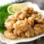 【にんにくプンプン唐揚げ】シンプル！少ない油でラクラク！