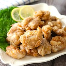 【にんにくプンプン唐揚げ】シンプル!少ない油でラクラク!