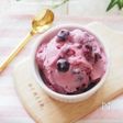 材料３つ。冷凍庫不要で10分　ベリーのフローズンヨーグルト