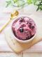 材料３つ。冷凍庫不要で10分　ベリーのフローズンヨーグルト