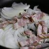 トマトのクリームパスタ。の工程4