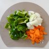 簡単♪豚こまの野菜たっぷり酢豚【作りおきおかず】の工程1