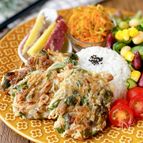 【もやし消費に★】もやし&ニラと納豆の簡単お焼き