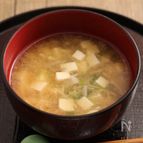 免疫力アップ！舞茸と豆腐のお味噌汁