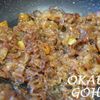 甘味噌牛肉とクリーミーポテトのチーズ蒸しの工程2
