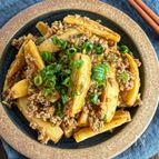 レンジで時短《シャキシャキ♡麻婆れんこん》