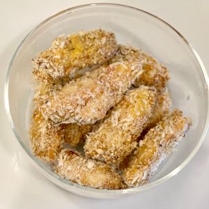 959234の作ってみた!投稿(揚げずに作る！香ばし衣で子供も完食【鮭のごまサクサク焼き】)