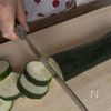 【カレー風味♪】えびとズッキーニのオーロラソースソテーの下準備