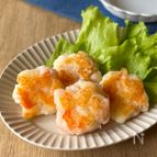 材料２つで栄養満点！ふわっふわえびはんぺん🦐