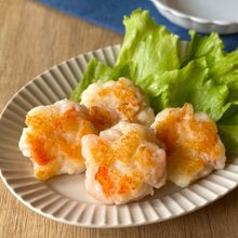 材料２つで栄養満点！ふわっふわえびはんぺん🦐