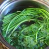 えのきと青菜のお浸しの工程1